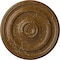 Ekena Millwork Kepler Traditional Medallion (For Canopies up to 5 1/4"), 23 5/8"OD x 1 3/4"P, Smokey Topaz Crackle CM24KPSTC - alternate 1